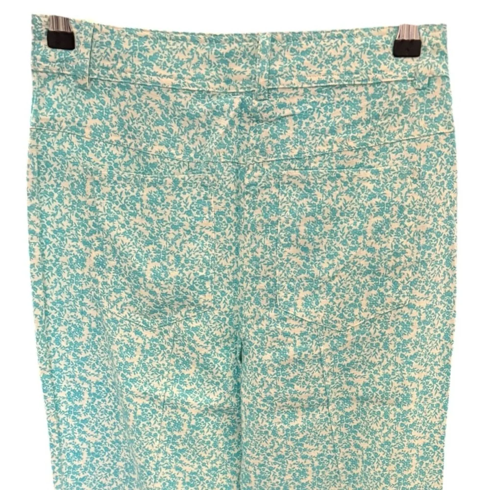 MANGO NWT Floral Linen Blend Flare Pants in Sz 2, 4 & 6